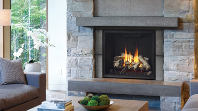 Grandview Natural Gas Fireplace (G800EC-NG) G800EC-NG